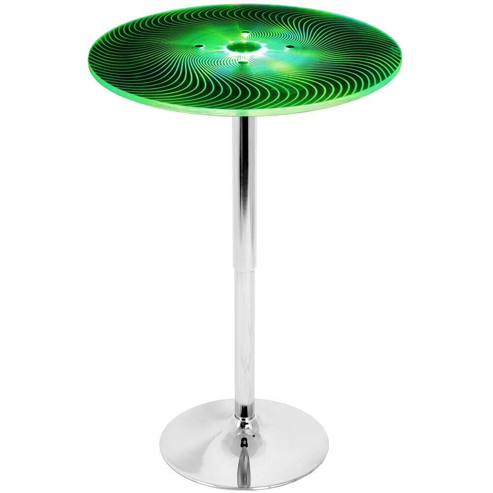 Spyra Light Up Adjustable Bar Table