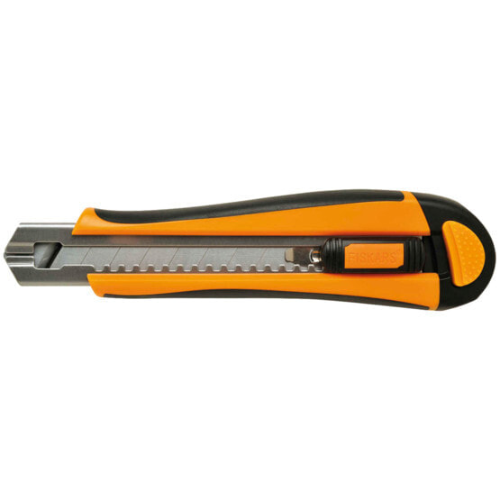 Fiskars 1004620 хозяйственный нож Нож с отломным лезвием Черный, Оранжевый