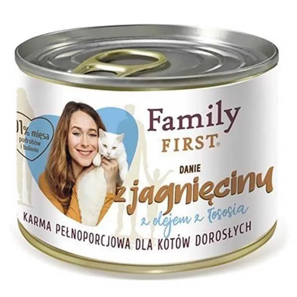 FAMILY FIRST Adult Lamb Dish 200g Wet Cat Food