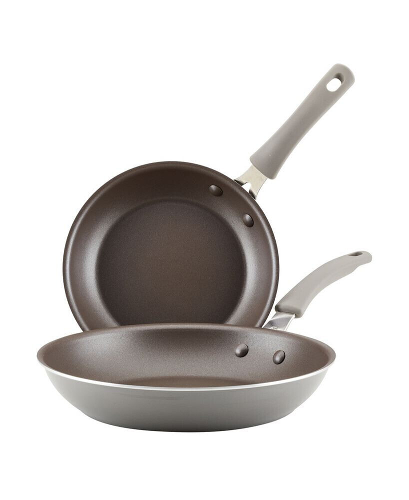 Rachael Ray cook + Create Aluminum Nonstick Frying Pan Set, 2 Piece