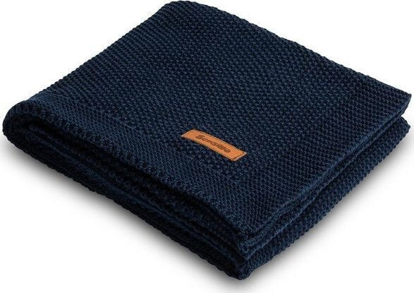 Хлопковое одеяло Sensillo 100X80 см, темно-синий цвет