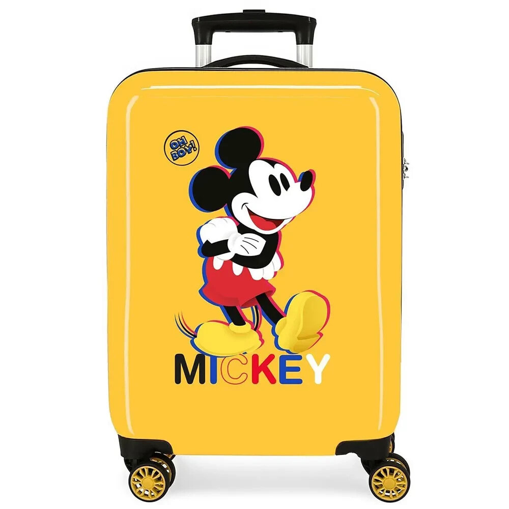 DISNEY Mickey 3D 55 cm 34L trolley