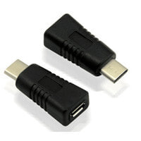Value 12.99.3190 кабельный разъем/переходник USB 2.0 Type C USB 2.0 Type Micro B Черный