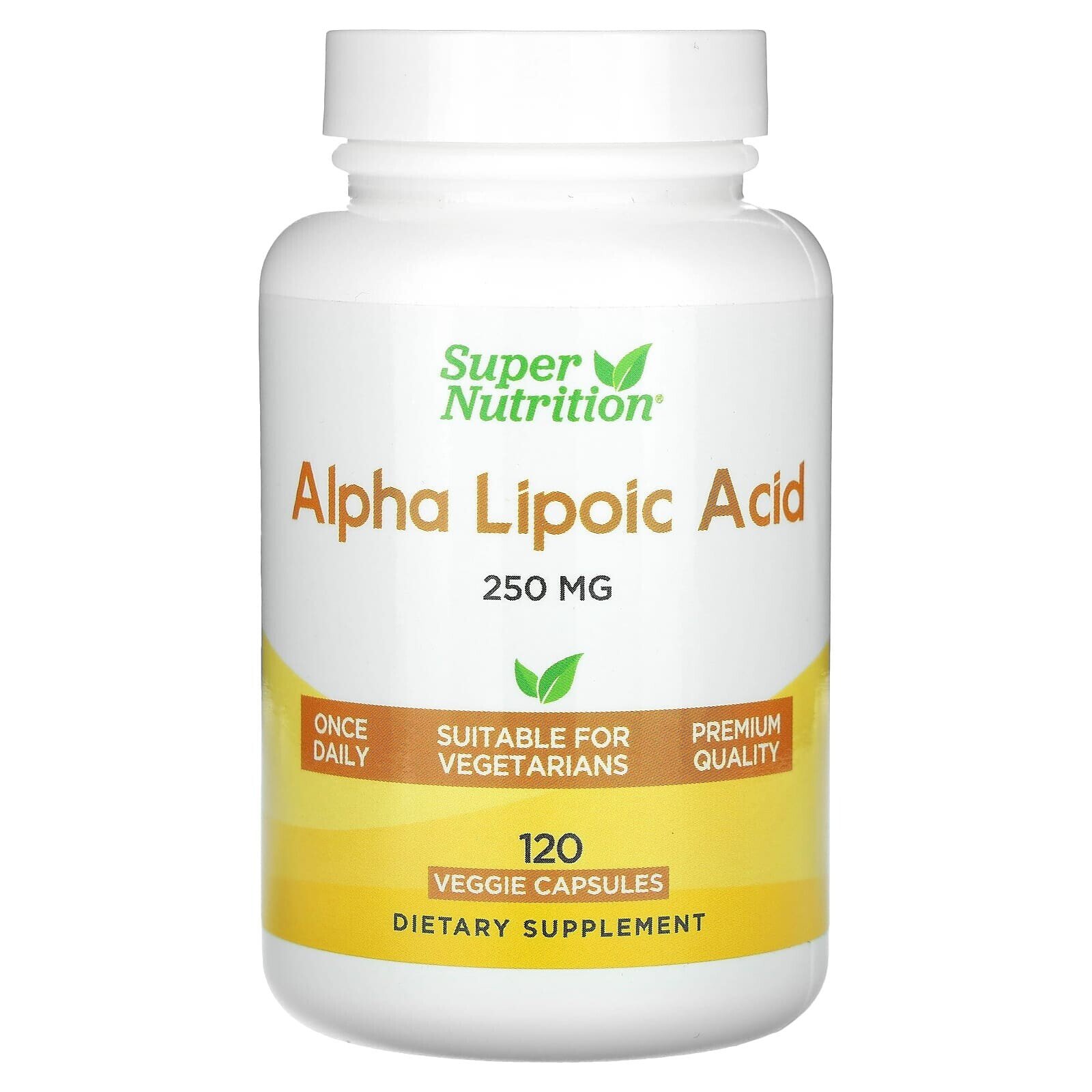 Alpha Lipoic Acid, 250 mg, 120 Veggie Capsules