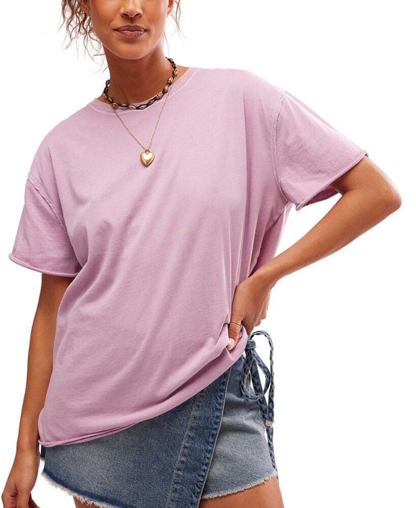 Free People women's Nina Cotton T-Shirt