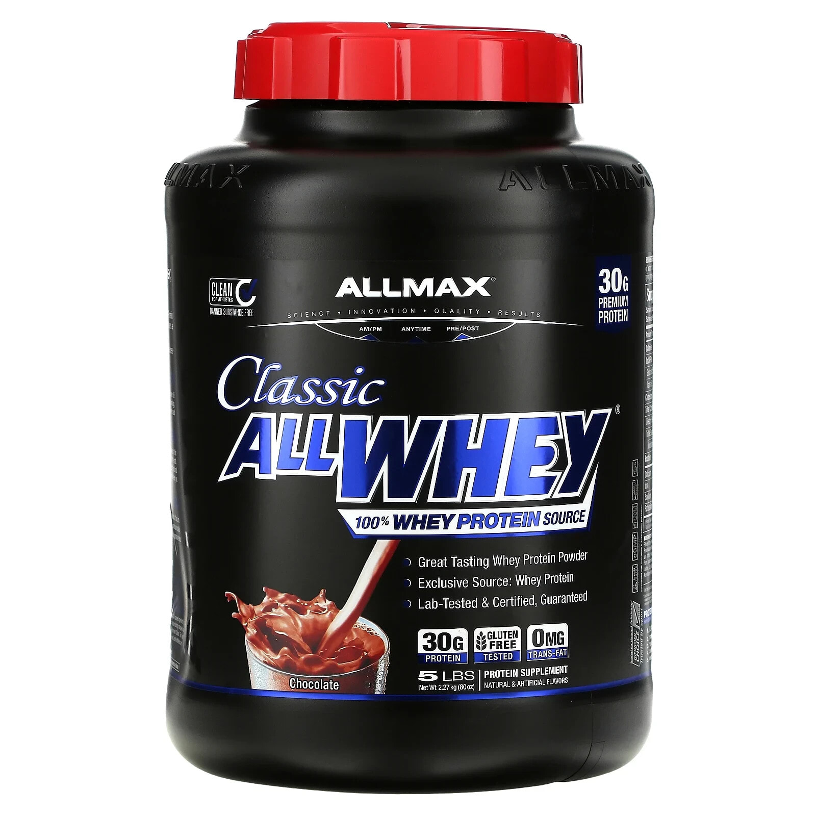 Classic AllWhey, 100% Whey Protein, Vanilla, 2 lbs (907 g)