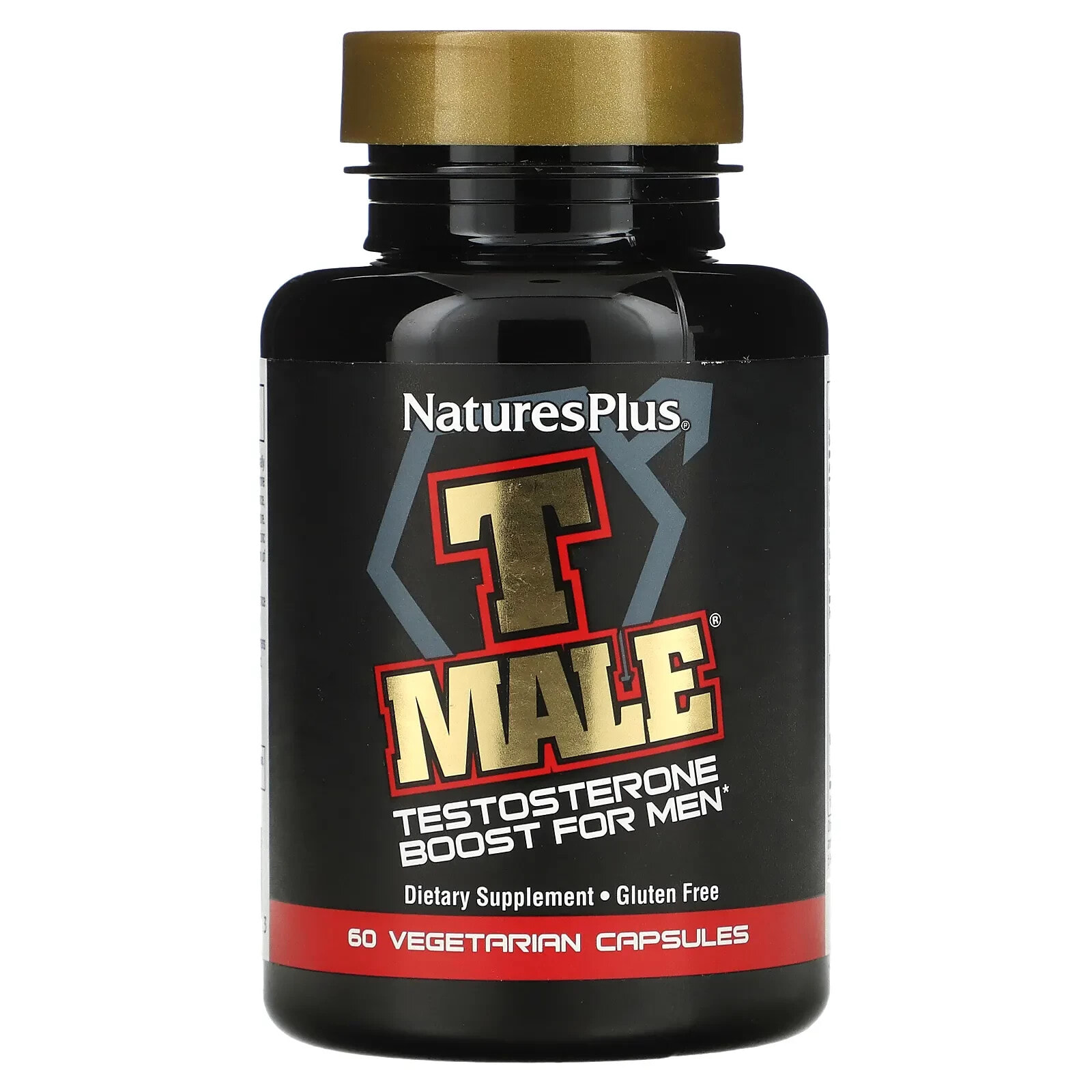 T Male, Testosterone Boost For Men, 60 Vegetarian Capsules