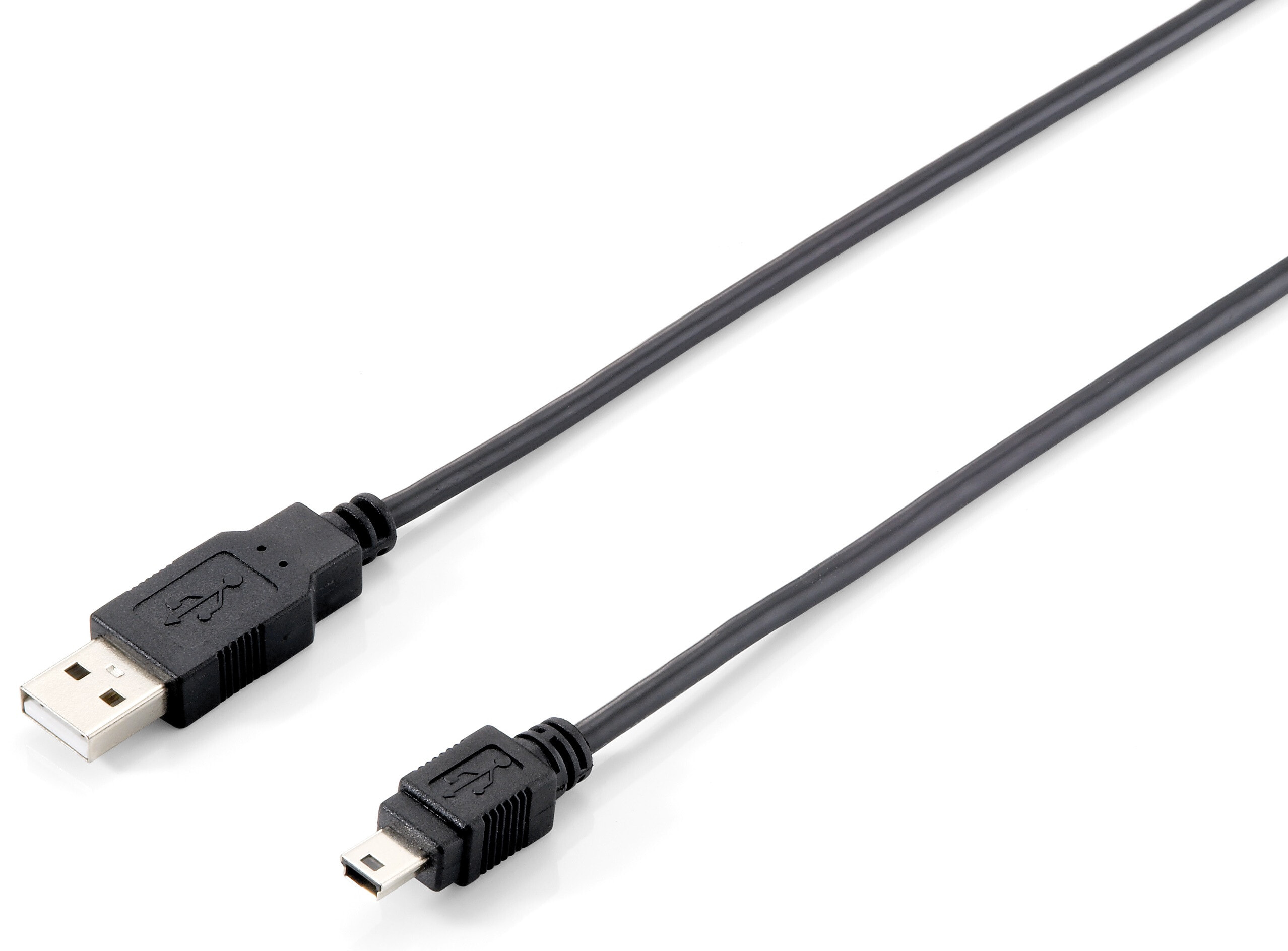 Equip 128521 USB кабель 1,8 m 2.0 USB A Mini-USB B Черный