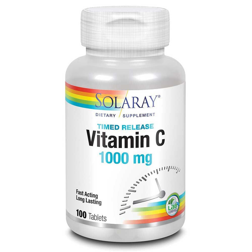 SOLARAY Vitamin C 1000mgr 100 Units Orange