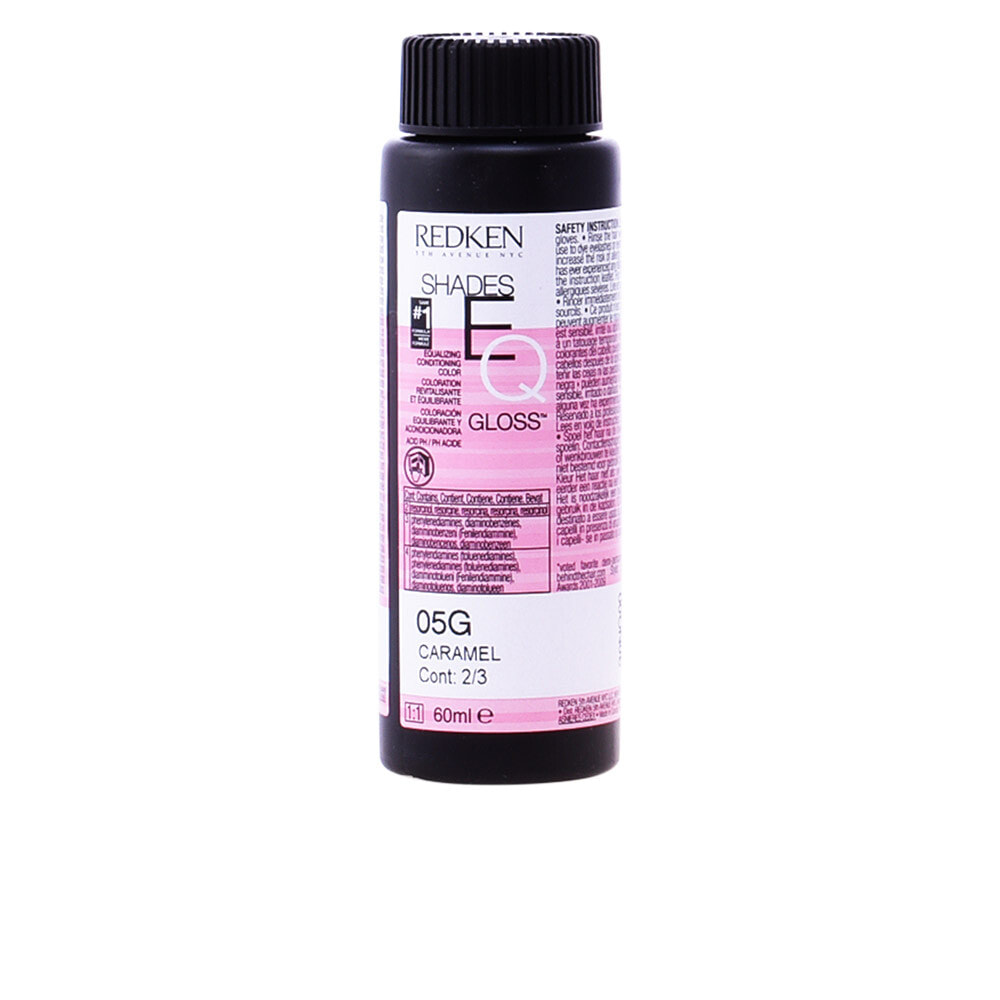 Redken Shades Eq Hair Color Gloss No. 05G Caramel Кондиционирующая краска для волос, оттенок карамельный  60 мл