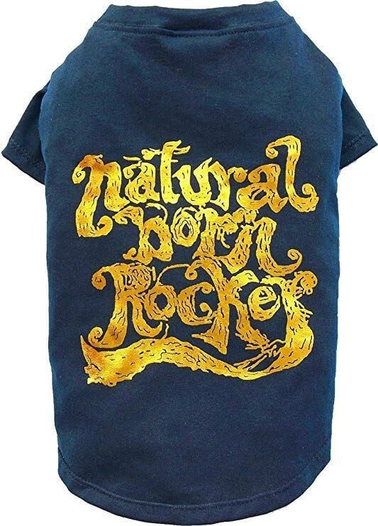DoggyDolly Natural Born Rocker T-shirt brown s