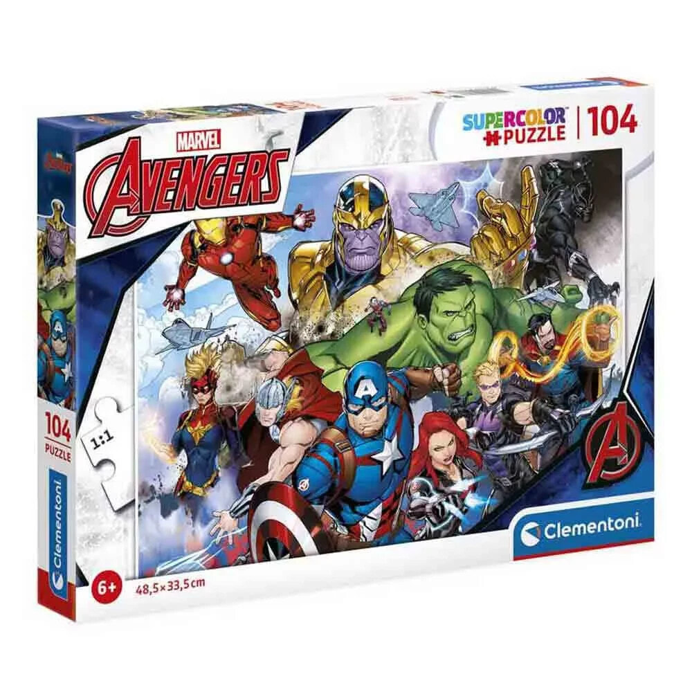 CLEMENTONI The Avengers Puzzle 104 Pieces