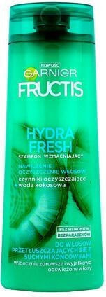 Garnier Fructis Hydra Fresh Shampoo Увлажняющий и освежающий шампунь для волос жирных у корней и сухих на кончиках 400 мл