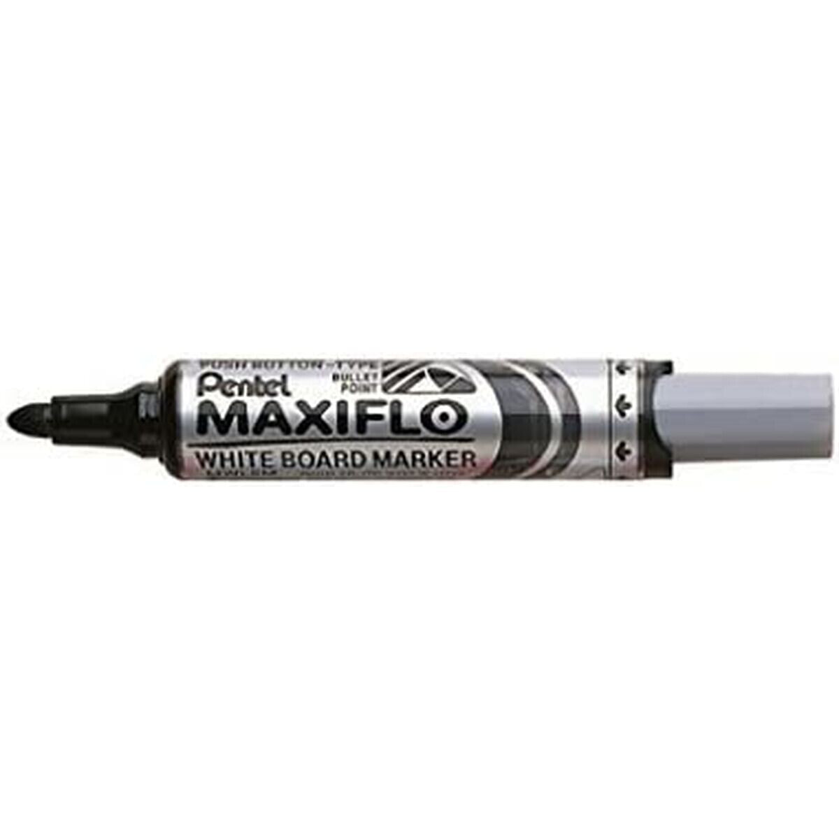 Marker pen/felt-tip pen Pentel Maxiflo Black (12 Pieces)