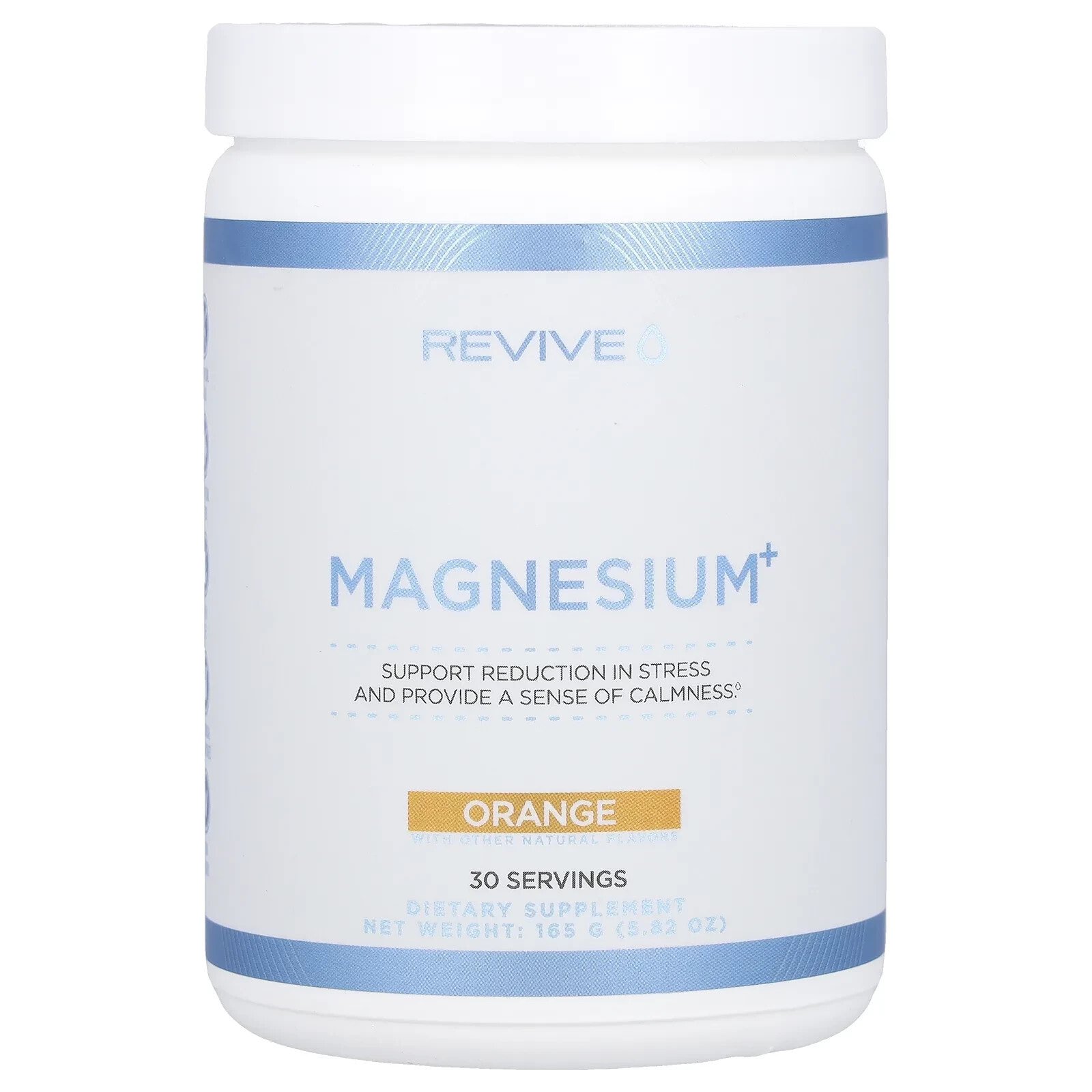 Magnesium+, Orange, 5.82 oz (165 g)