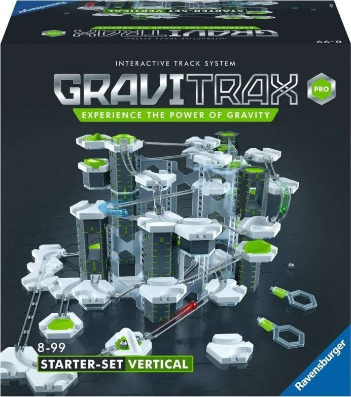 Вертикальный стартовый набор Ravensburger GraviTrax PRO - Конструктор Marble Run и STEM