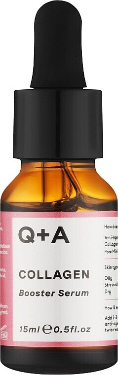 Gesichtsserum mit Kollagen - Q+A Collagen Booster Serum