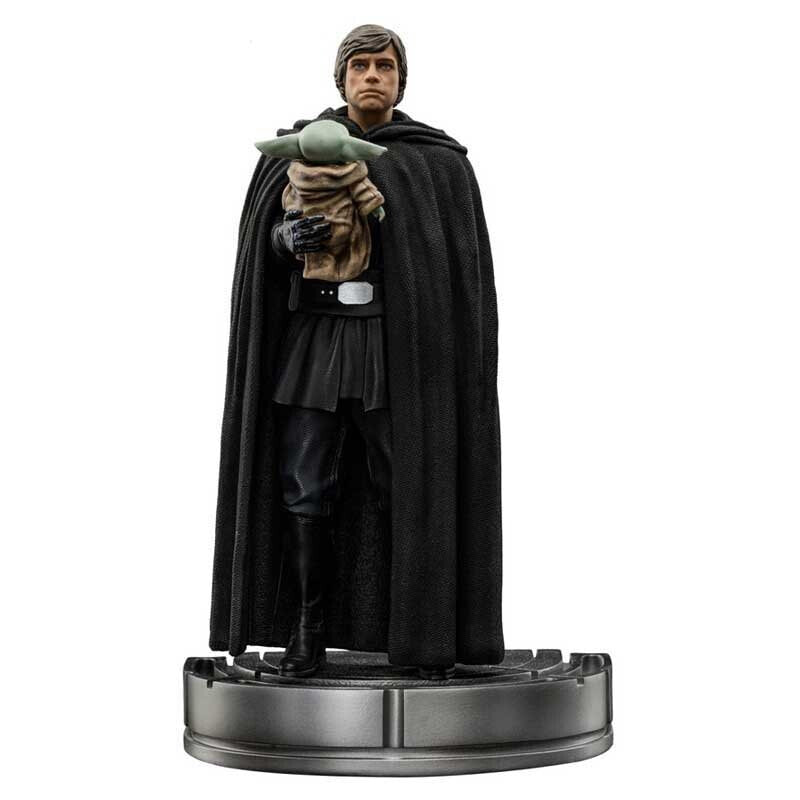 STAR WARS The Mandalorian Luke Skywalker And Grogu The Child Art Scale Figure