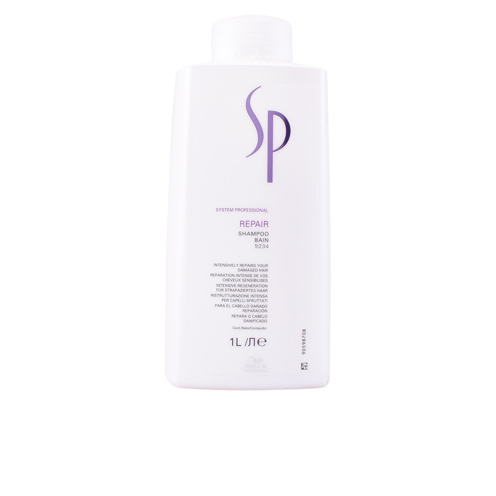 System Professional Repair Shampoo Интенсивно восстанавливающий шампунь для поврежденных волос 1000 мл