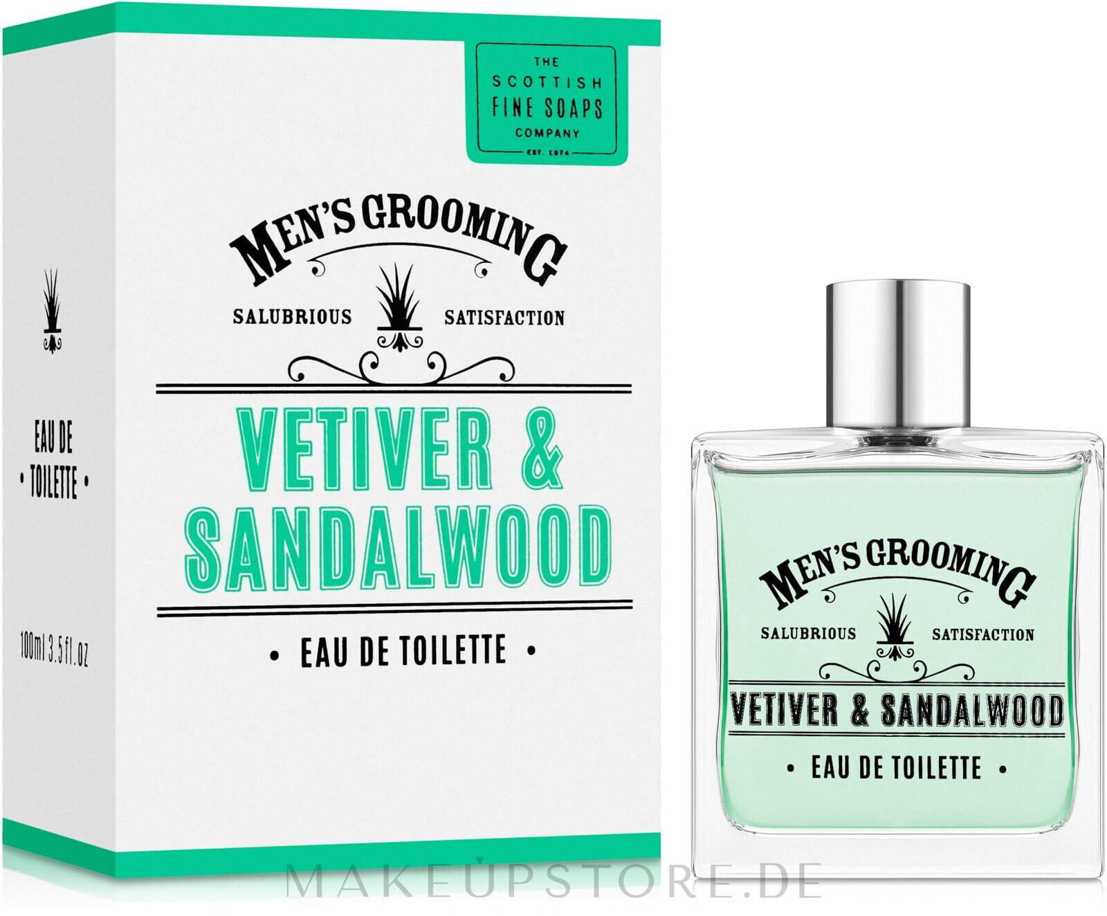 Scottish Fine Soaps Men's Grooming Vetiver & Sandalwood - Eau de Toilette