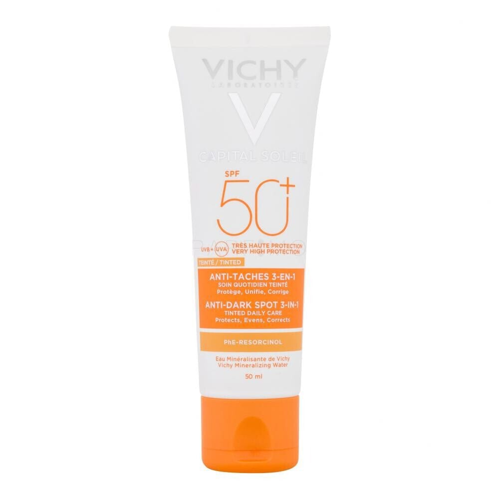 Vichy Capital Soleil Anti-Dark Spot 3-in-1 SPF50+ 50 ml tagescreme für Frauen