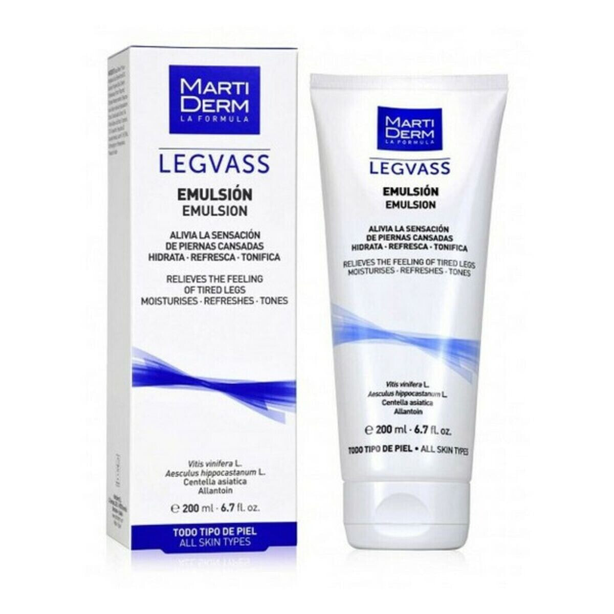 Лосьон для тела Уставшие ноги Legvass Martiderm Legvass (200 ml) 200 ml