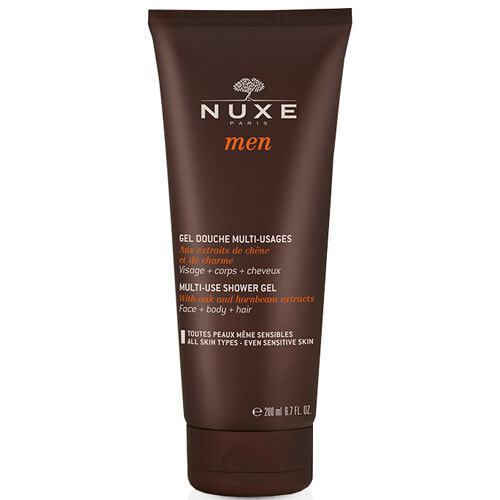 Nuxe Multi Use Shower Gel Мужской гель для тела, лица и волос 200 мл