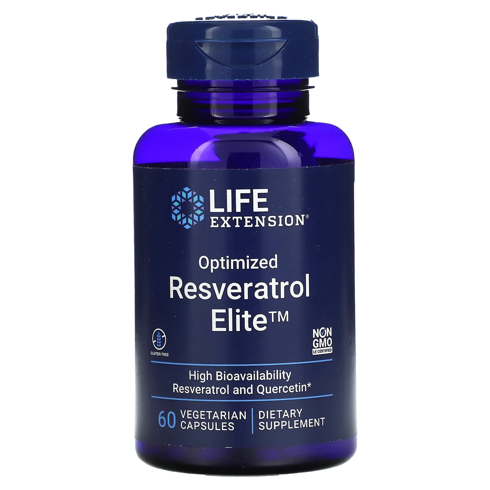 Optimized Resveratrol Elite, 60 Vegetarian Capsules