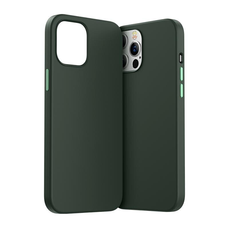 Ochronne etui do iPhone 12 Pro Max Color Series zielony