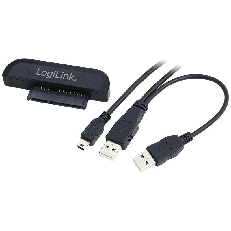 LogiLink USB 2.0/SATA Черный AU0011A