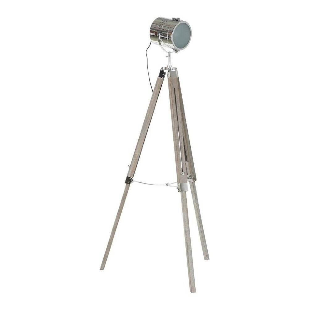 HOME DECOR Metal Wood 66x66x142 cm Floor Lamp