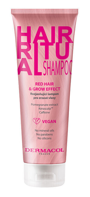 Brightening shampoo for red hair Hair Ritual (Shampoo) 250 ml