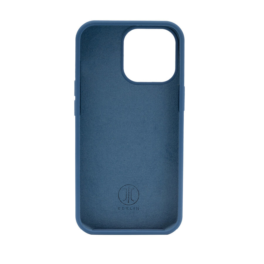 Steglitz Silikon Case Apple iPhone 14 Pro Max Blau
