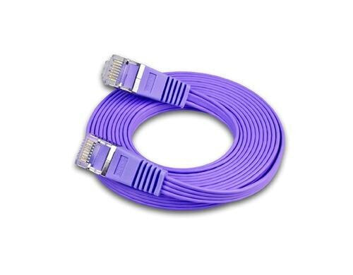 Triotronik Cat 6, 1m сетевой кабель Cat6 U/FTP (STP) Фиолетовый PKW-STP-SLIM-KAT6 1.0 VT