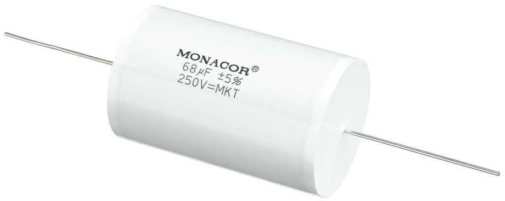 Monacor MKTA-680 конденсатор Белый Цилиндрический