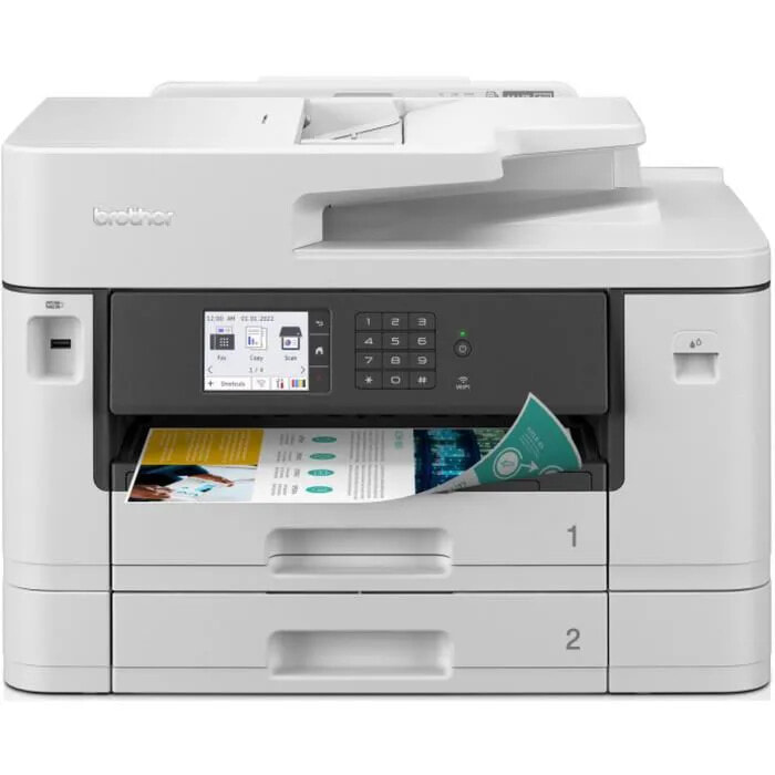 4-in-1-Multifunktionsdrucker  BROTHER  Business Smart  Tintenstrahl  A3  Farbe  Wi-Fi  MFCJ5740DWRE1