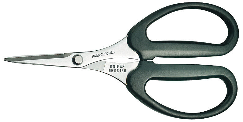 KNIPEX 95 03 160 SB Schere für Fasern, 160mm - - Mindestbestellmenge: 1 Stück Knipex-Werk Schere für Fasern