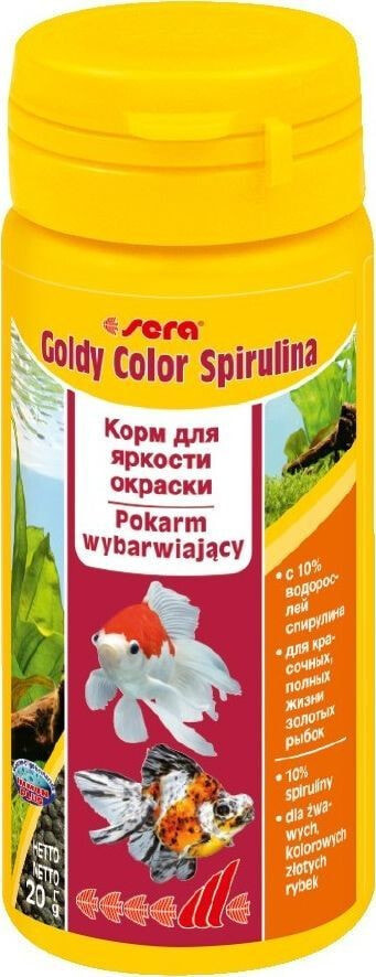 Корм для рыб Sera SERA GOLDY COLOR SPIRULINA PUSZKA 50 ml - 008041