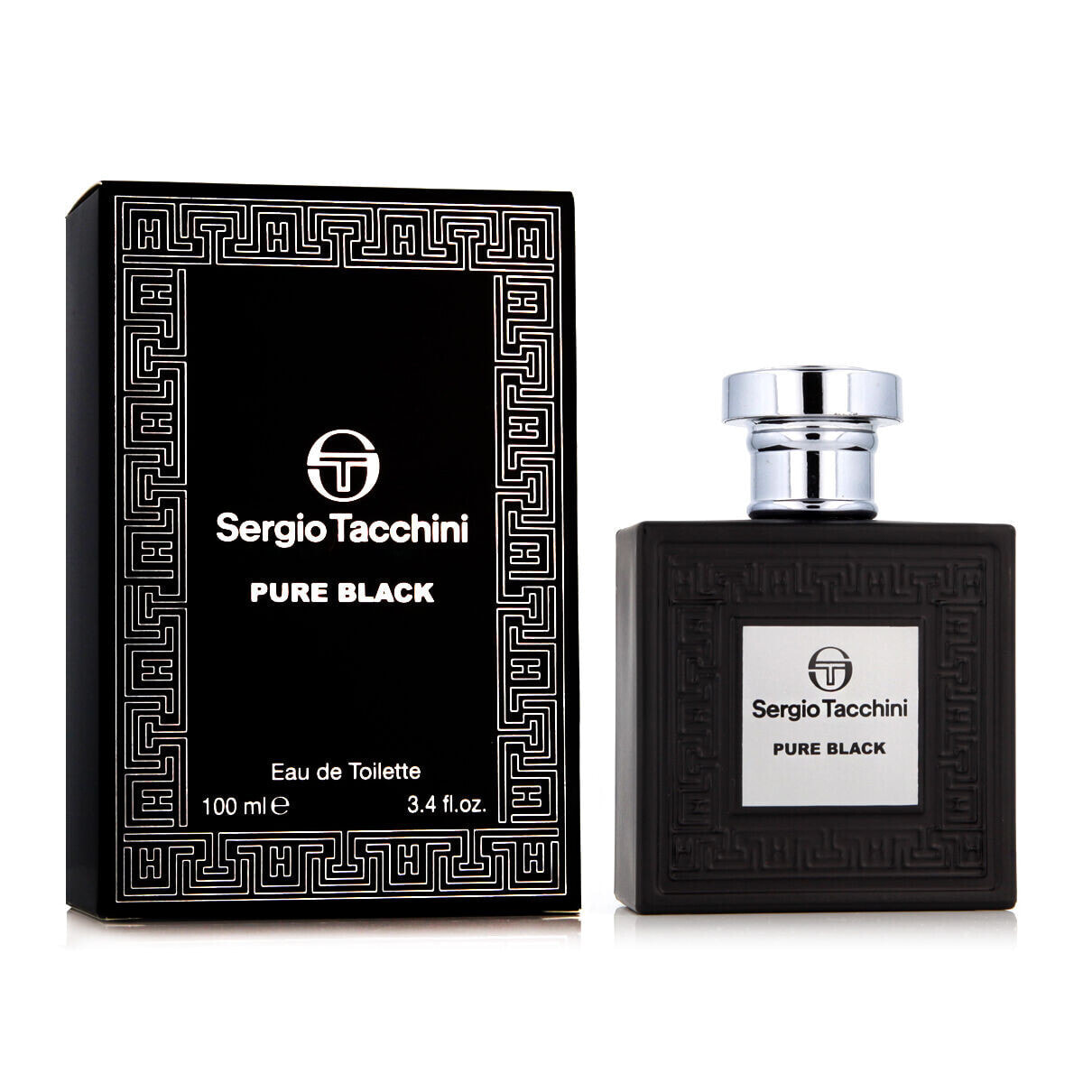 Men's Perfume Sergio Tacchini EDT Pure Black 100 ml