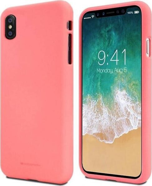 Mercury Goospery Etui Soft Jelly HUAWEI MATE 20 jasnoróżowe uniwersalny