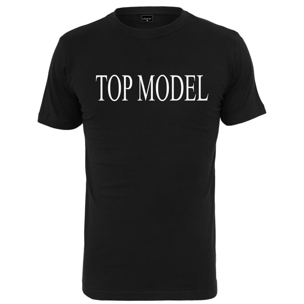 MISTER TEE Top Model short sleeve T-shirt