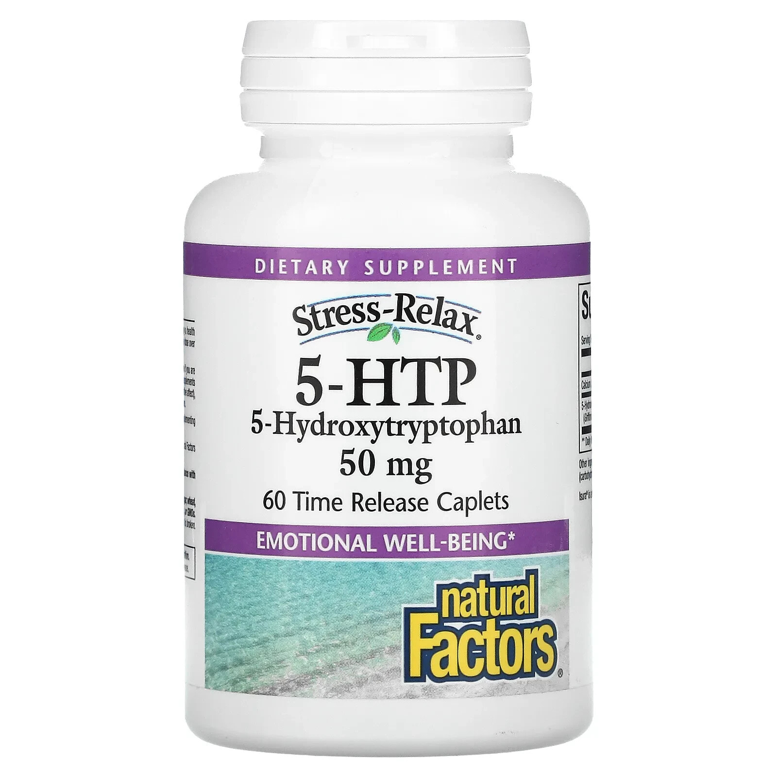 Stress-Relax, 5-HTP, 50 mg, 60 Time Release Caplets