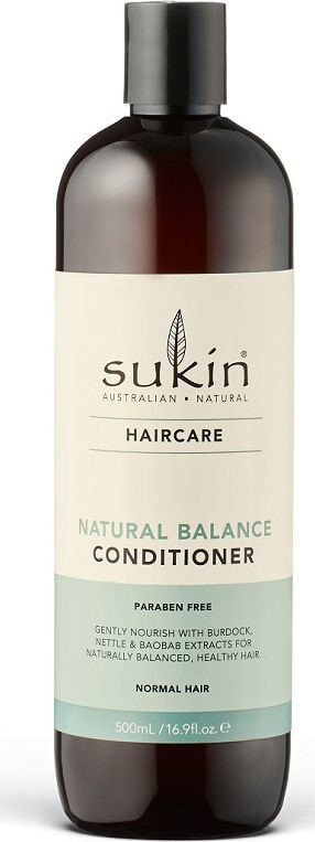 Sukin Hair Care Natural Balance Conditioner Мягкий, балансирующий и придающий блеск кондиционер для нормальных волос  500 мл