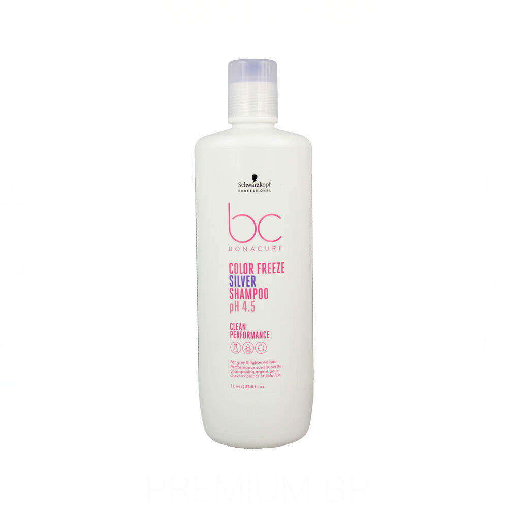 Shampoo Schwarzkopf Bonacure Color Freeze Silver (1000 ml)