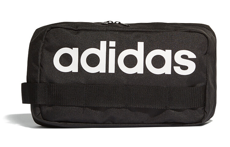 adidas 阿迪达斯 Lin Core Crossb 涤纶 斜挎包 男女同款情侣款 黑色 / Аксессуары Adidas Lin Core Crossb Диагональная сумка