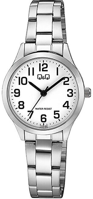 Женские наручные кварцевые часы Q&Q браслет нержавеющая сталь.