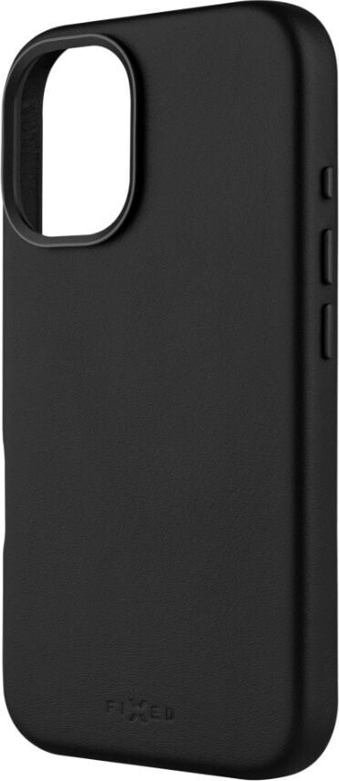 Fixed Fixed MagLeather | Back cover | Apple | iPhone 16 | Leather | Black