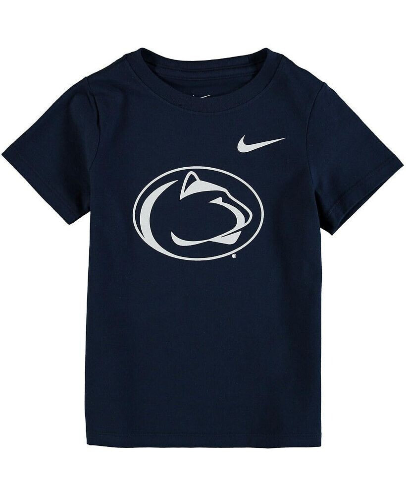 Nike toddler Boys and Girls Navy Penn State Nittany Lions Logo T-shirt