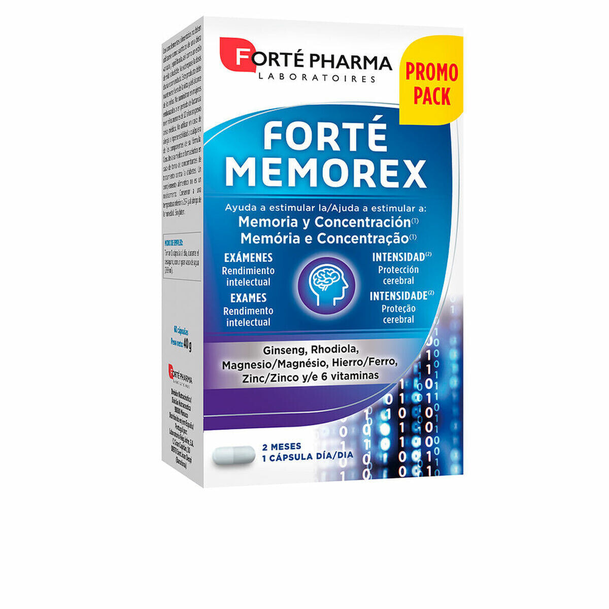 Brain supplement Forté Pharma Forté Memorex 56 Units