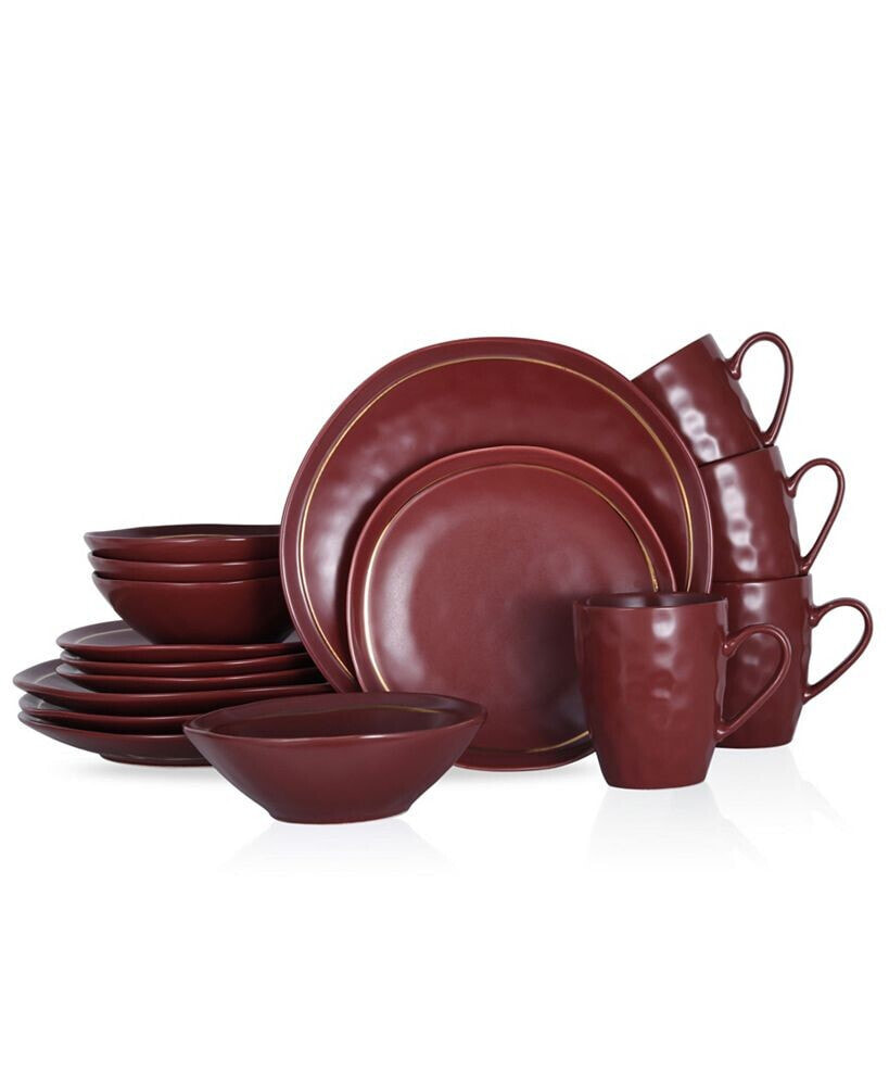 Stone Lain clara 16 Piece Dinnerware Set, Service for 4